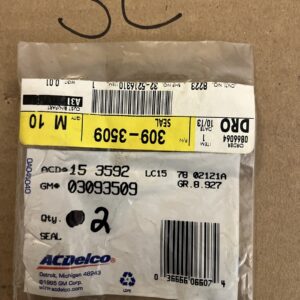 Genuine GM OEM 3093509 A/C Evaporator Tube Seal QTY -2