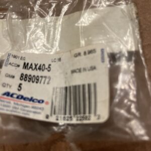Genuine GM OEM ACDelco Fuse MAX40-5 88909772