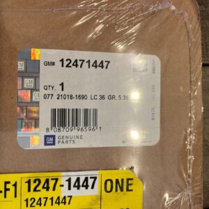 Genuine GM OEM Axle Housing-Rear-Cover Gasket 12471447