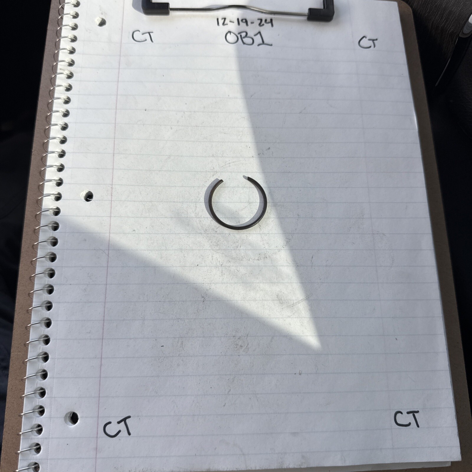 Genuine GM Ring Front Drv Axle Inner Shf Ret 15588354 - Image 3