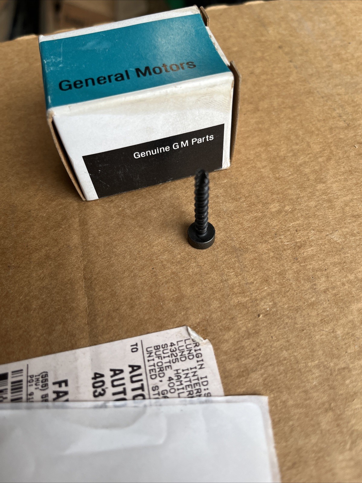 Genuine GM Screw, Fl Top Fillister Head Torx High, Low, Special, #15607114 (1pc) - Image 4