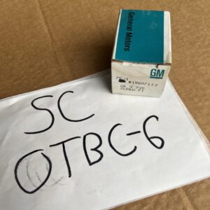 Genuine GM Screw, Fl Top Fillister Head Torx High, Low, Special, #15607114 (1pc)