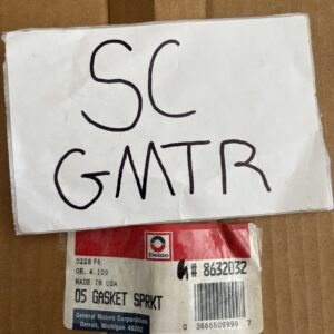 Genuine GM Sprocket Cover Gasket, 8632032