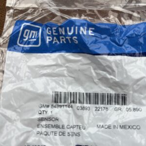 Genuine GM Wheel Tire Pressure Monitor (XL8 - 433 Mhz) 84991144