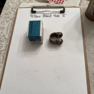 Genuine Gm Nos 1963-82 Corvette Tie Rod Tube Sleeve Clamp 3954397 Surface Rust