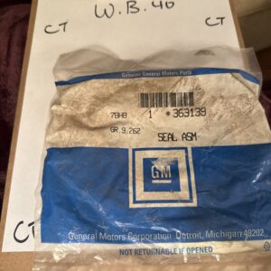 Genuine Gm Oldsmobile 363139 Seal Assembly, Side Front Door Trim Panel 1982-1988