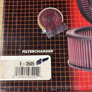 Genuine K&N Filter E-3505 Oval Washable And Reusable NOS S6026 12x12 Oval