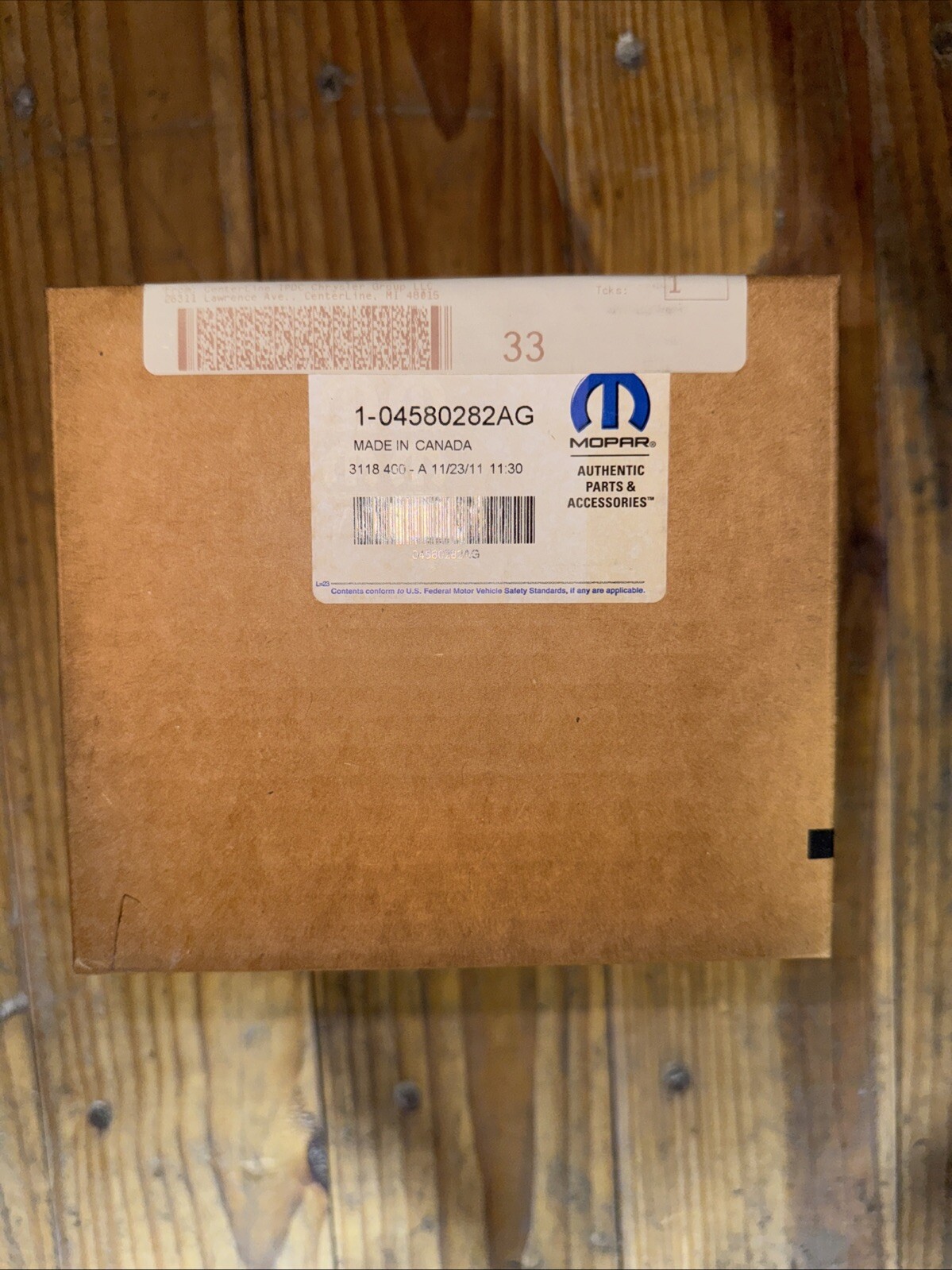 Genuine Mopar Hood Latch 04580282AG