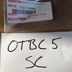 Genuine OEM 2019-23 Rav4 Toyota 53821-0R040 Bracket Fender Front, Lower