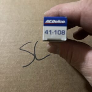 Genuine OEM ACDelco GM Original Equipment 41-108 Spark Plug Iridium NOS