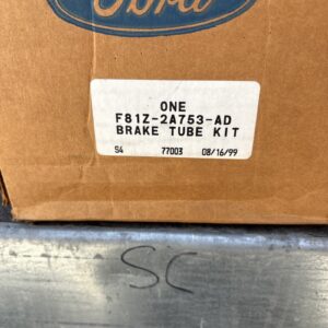 Genuine OEM Ford F81Z-2A753-AD, F81Z2A753AD Rear Parking Brake Tube NOS