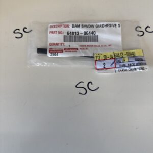 Genuine OEM Toyota Dam, Back Window GLA - 64813-06440, for 2018-2022 Camry