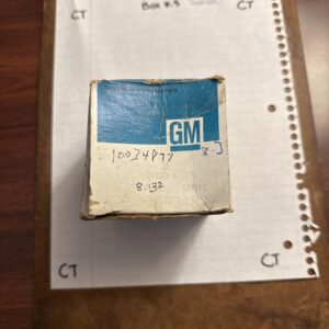 Gm Genuine 85-86 Firebird Fender Sticker 10034877