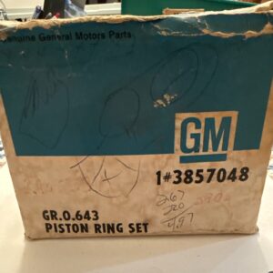 Gm Piston Ring Set 63-65 409 Ring Set STD Bore