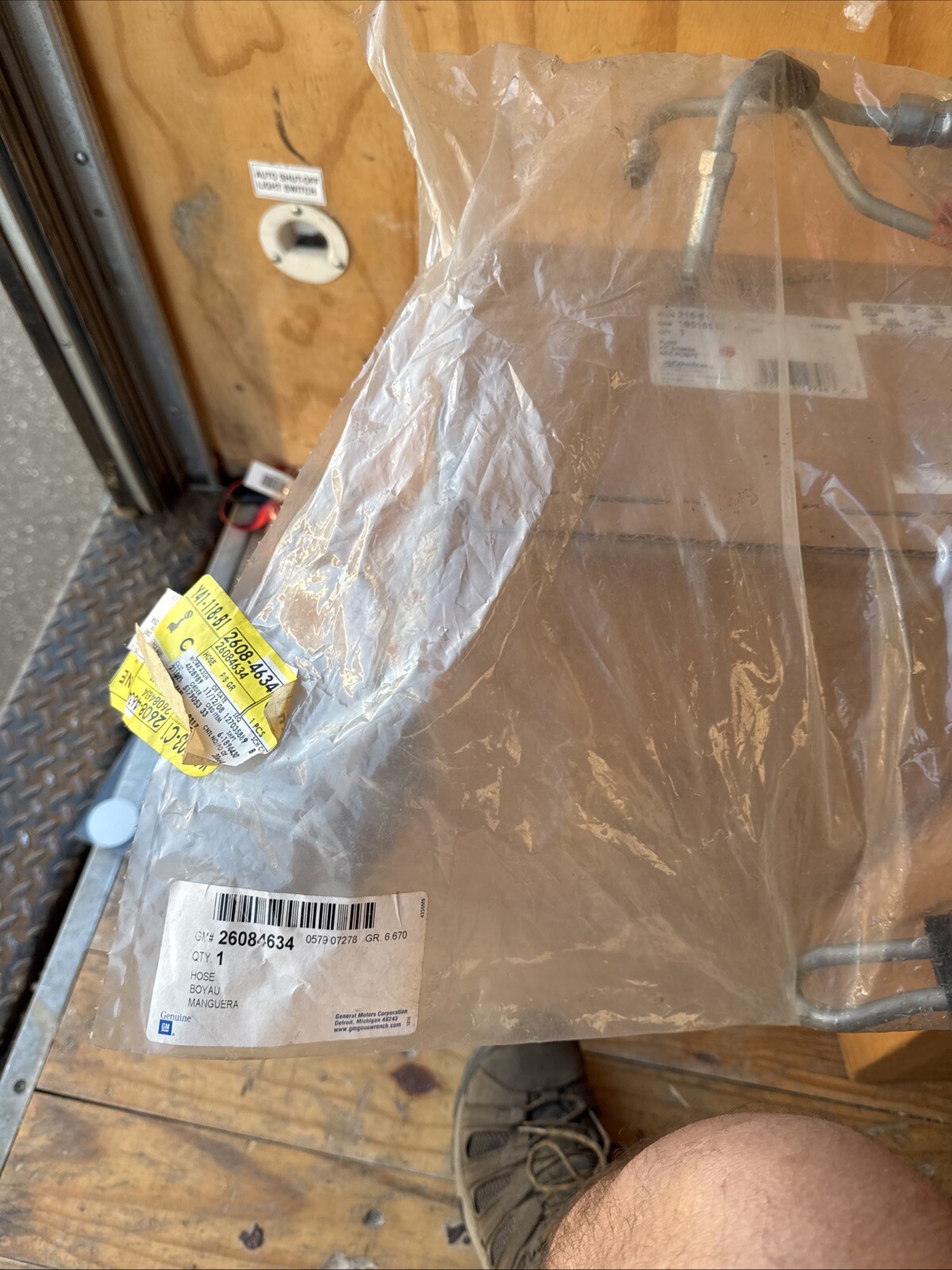 Gm Power Steering Pressure Line Hose Assembly-Pressure Line Assembly fits Aurora - Image 5