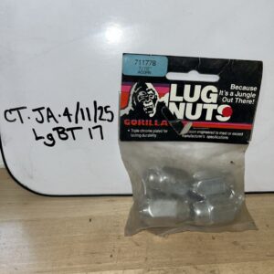 Gorilla Automotive Acorn Lug 13/16" 7/16 Chr Bag 71177B