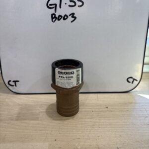 Groco PTH Bronze Standard Flow Pipe-To-Hose Adapter With NPT Thread PTH-1500