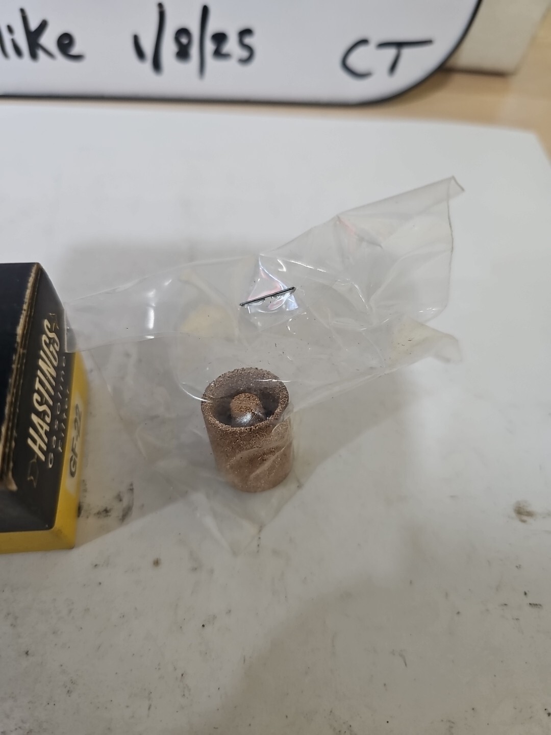 HASTINGS GF22 Sintered Bronze Fuel Filter Element - NOS - Image 3