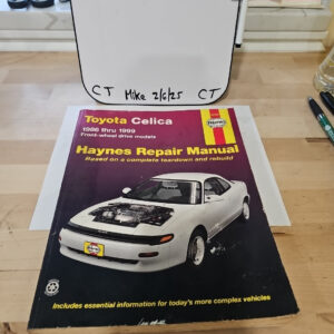 HAYNES Repair Manual #92020 Toyota Celica 1986-1999 Front Wheel Drive Models