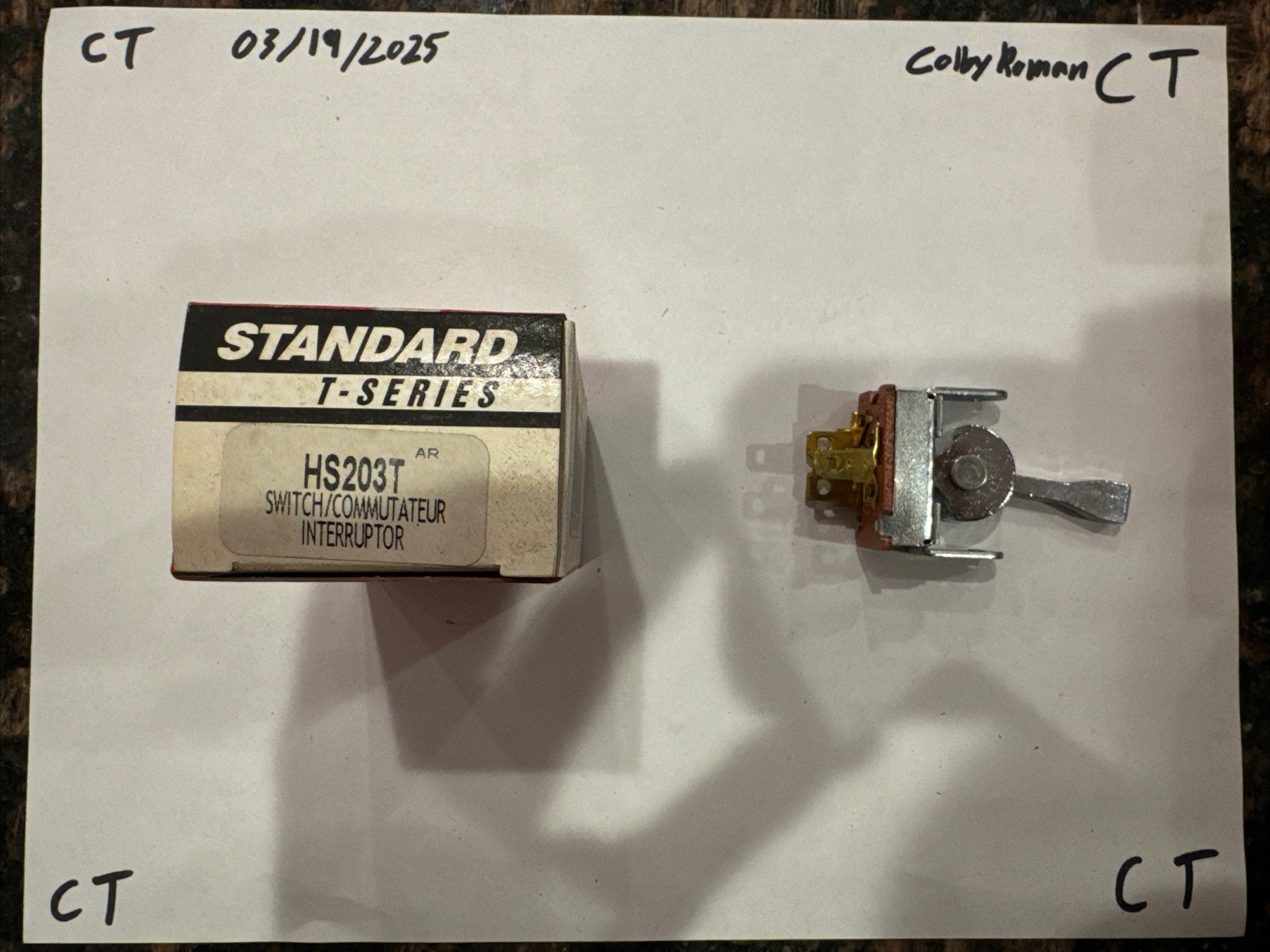 HVAC Blower Control Switch Standard HS-203 - Image 3