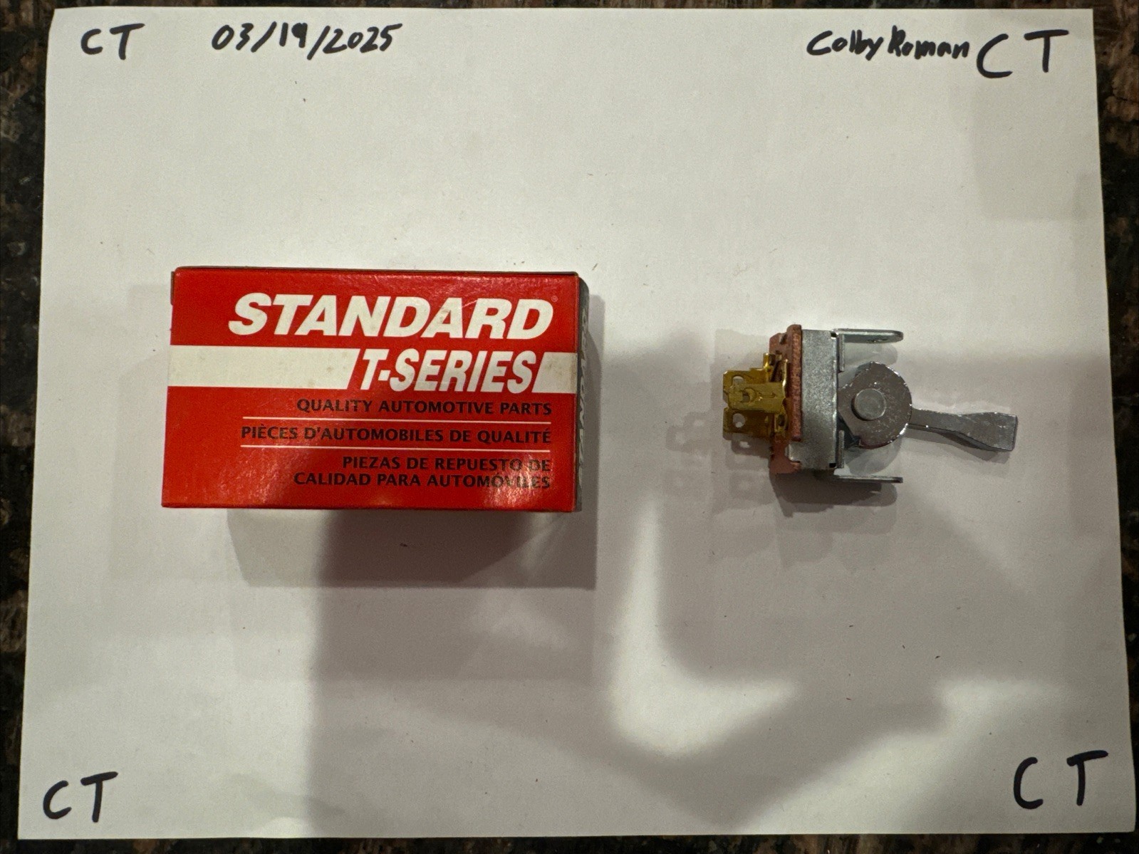 HVAC Blower Control Switch Standard HS-203