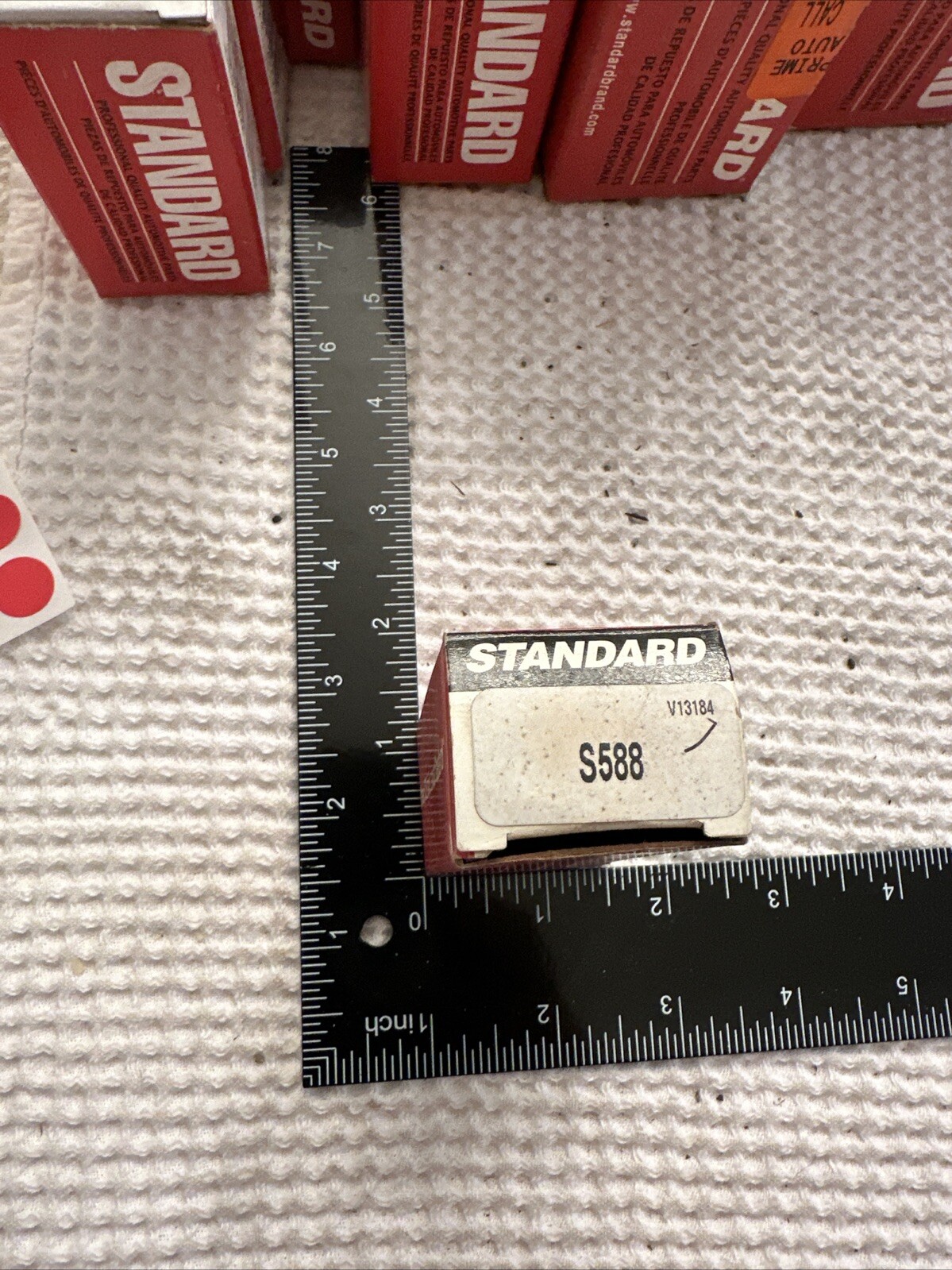 HVAC Control Select Switch Connector-Sedan Rear Standard S-588 - New Old Stock