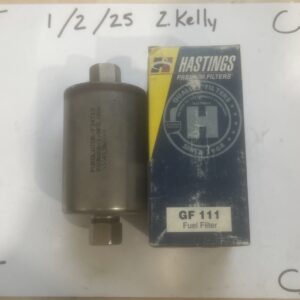 Hastings GF111 In-Line Fuel Filter Replacement Part For Buick Cadillac Chevy GM