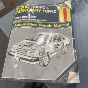 Haynes Auto Repair Manual Ford Tempo & Mercury Topaz 1984 thru 1994 36078 (1418)