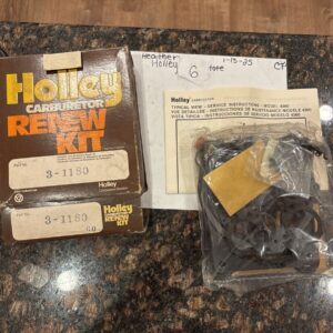 Holley 3-1180 Renew Kit Carburetor Rebuild Kit Model 4360