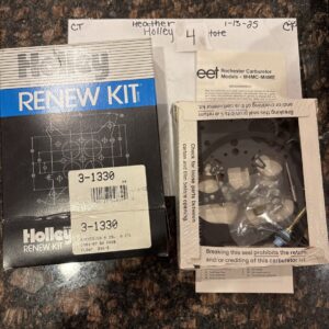 Holley 3-1330 Renew Kit Rochester Carburetor Models M4MC-M4ME
