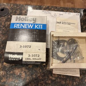 Holley Carburetor Renew Kit 3-1072 For Model 1946