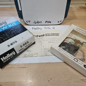 Holley Renew Kit 3-885 Carburetor Model 2210/2245