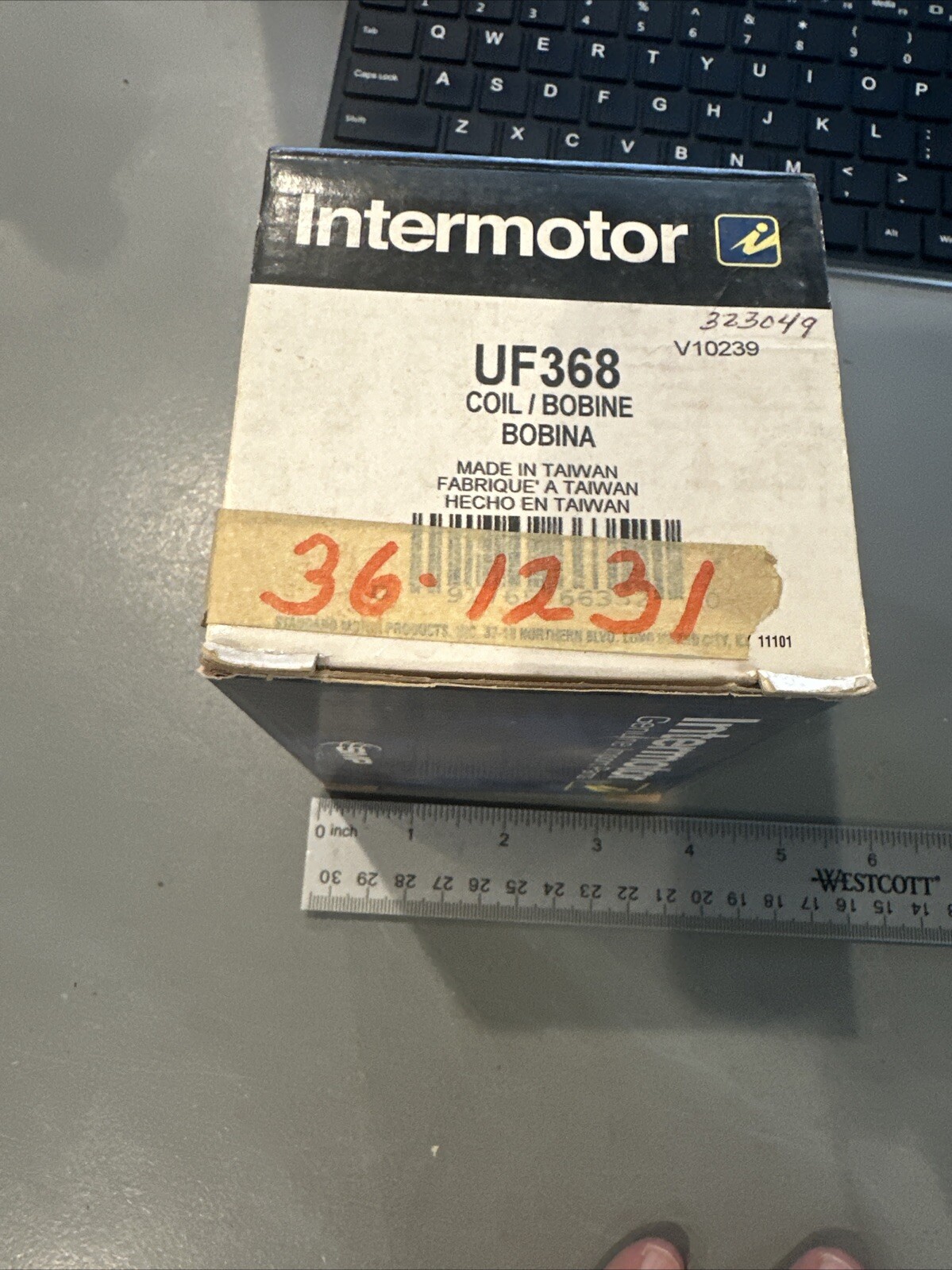 Ignition Coil Standard UF-368 Intermotor - New Old Shelf Stock - Fast Shipping