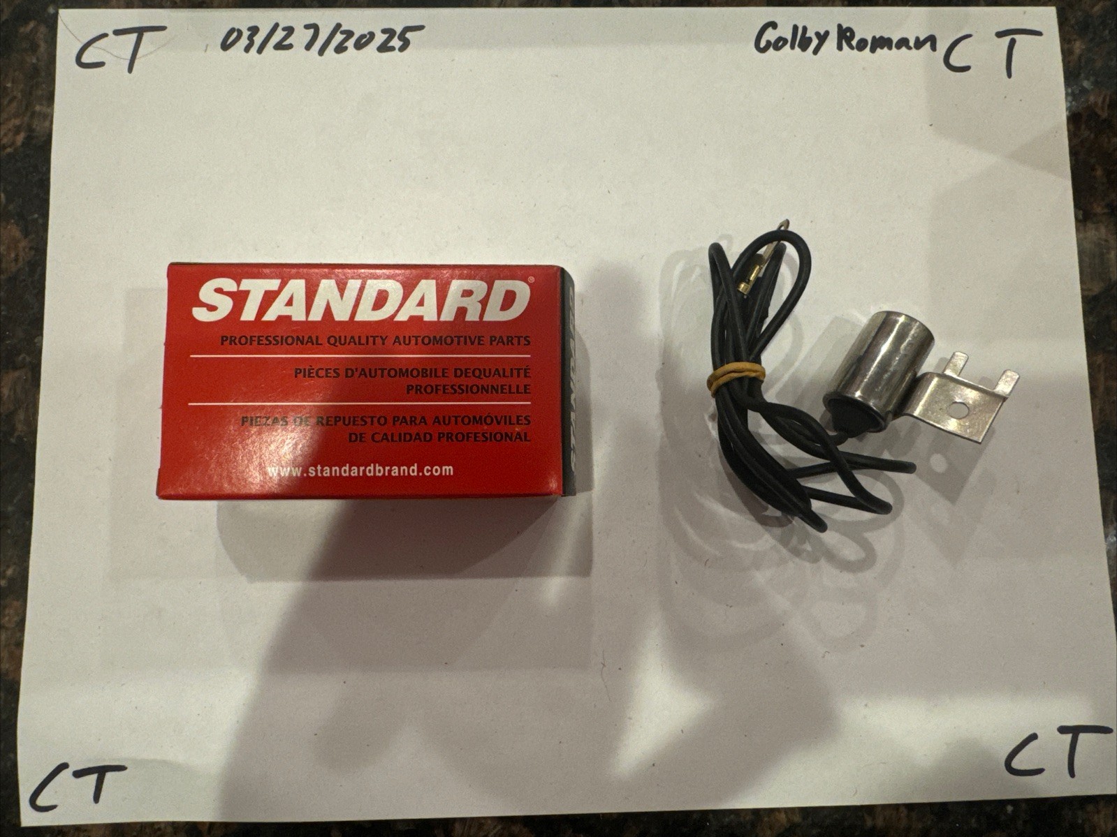 Ignition Condenser for 100 Series, Super 90, Fastback, Squareback GB-143