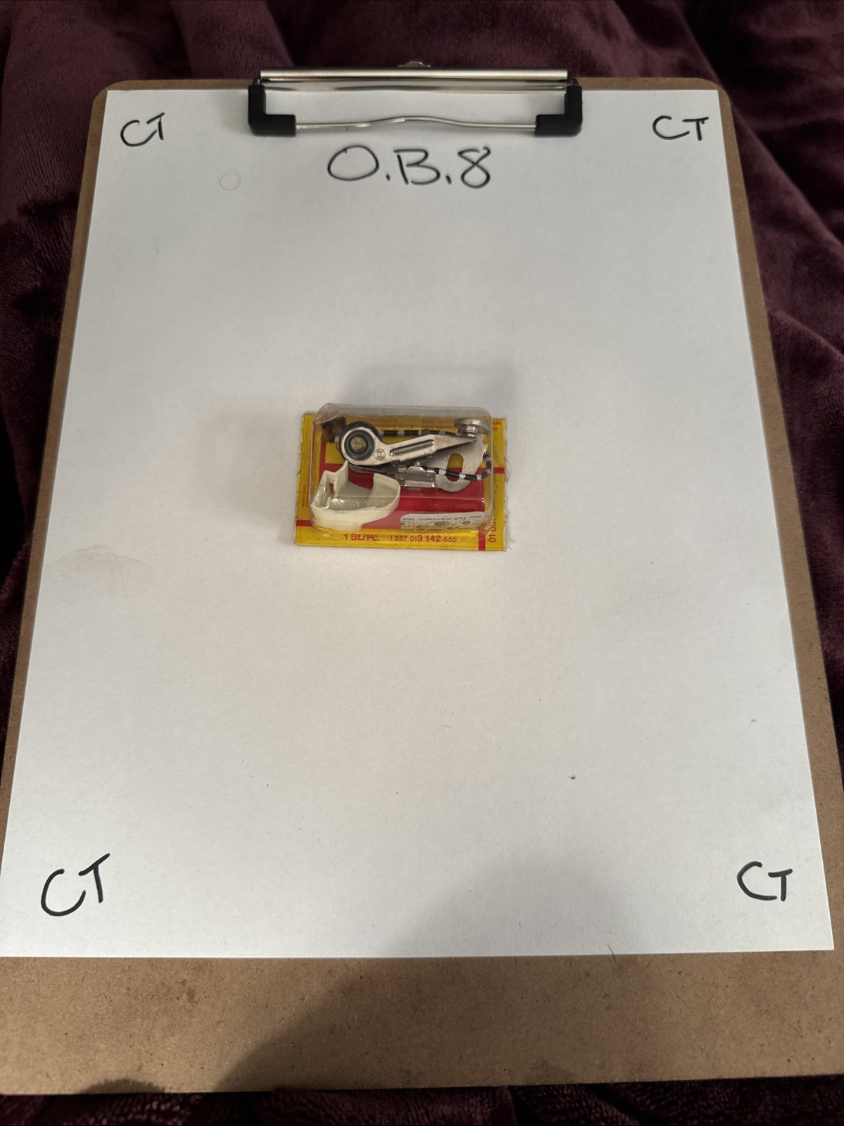 Ignition Contact Points Set Mercedes # 00015803690 Bosch # 01057 / 1237013142