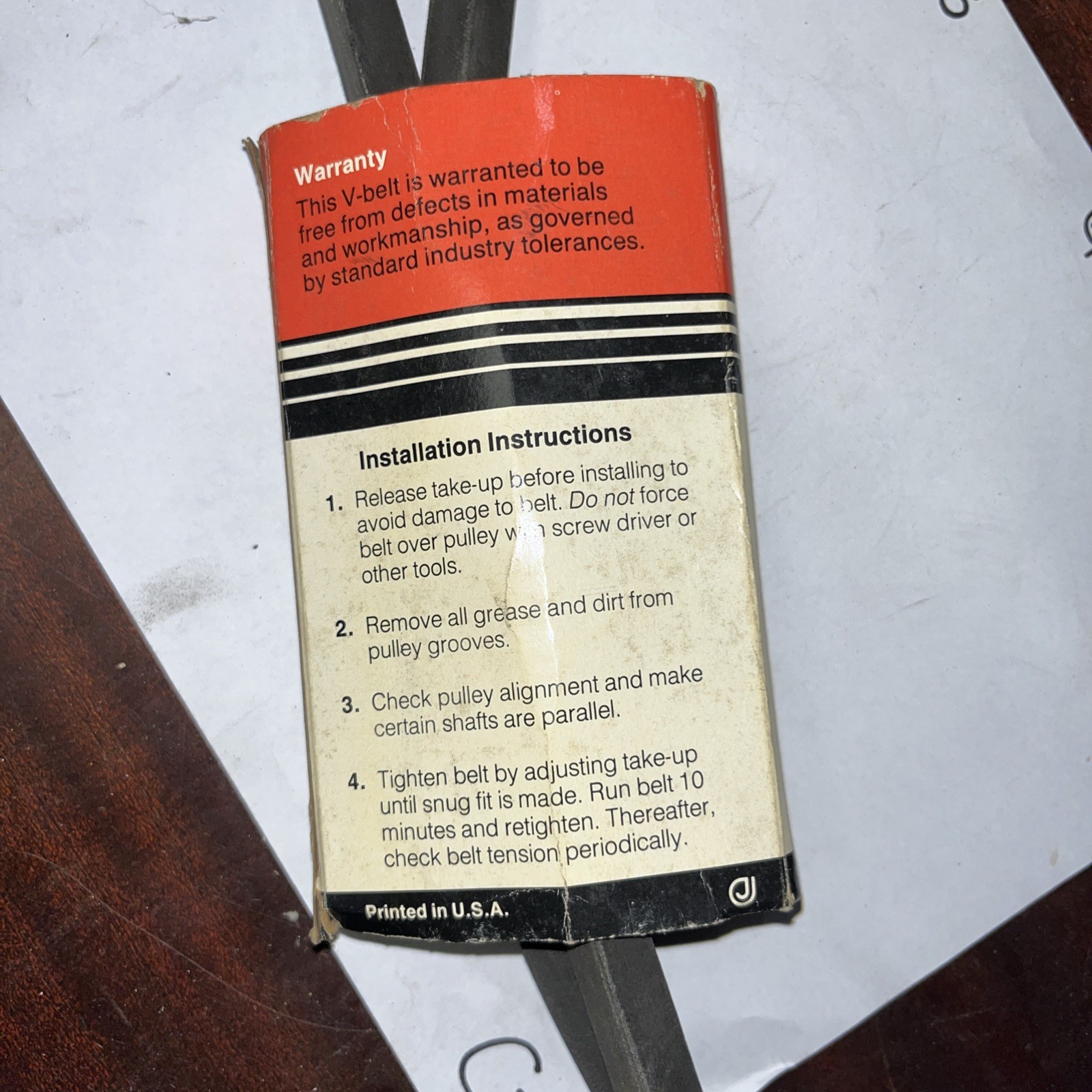 Jason V Belt 5L680 - Image 4