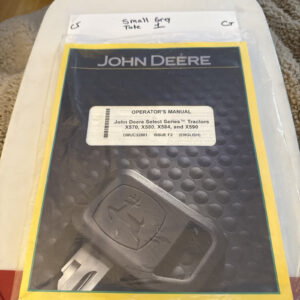 John Deere X570 X580 X584 X590 Tractor Owners Operators Manual - OMUC32881