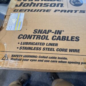 Johnson/Evinrude/OMC New OEM 15' Remote Control Cable 173115; 0173115 15ft