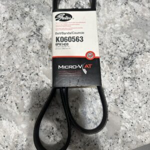 K060563 Gates Century Series Micro-V Serpentine Belt Made In Mexico 6PK1430