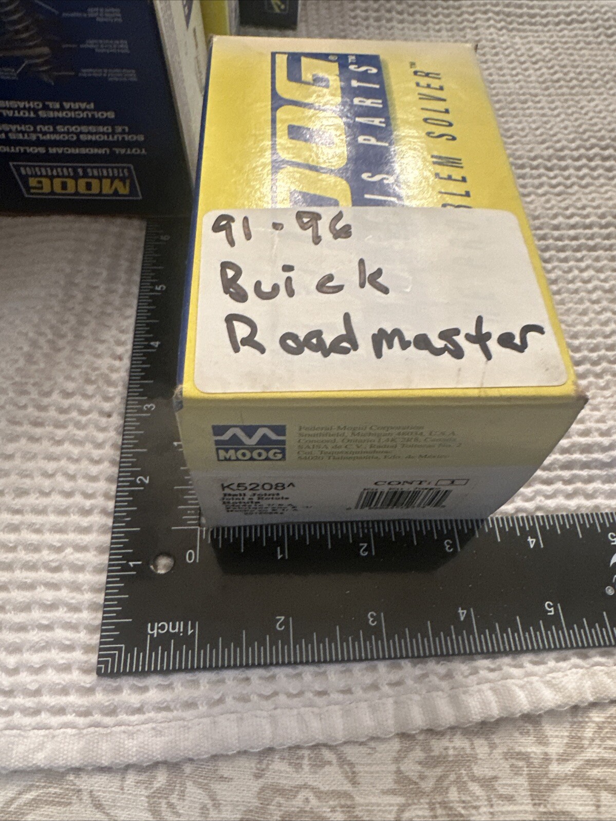 K5208 Moog Automotive Suspension Ball Joint Made In USA K5208 Ball Joint - Image 3