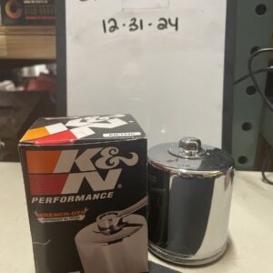 K&N Engineering Oil Filter KN-174C Chrome Harley Davidson V-Rod
