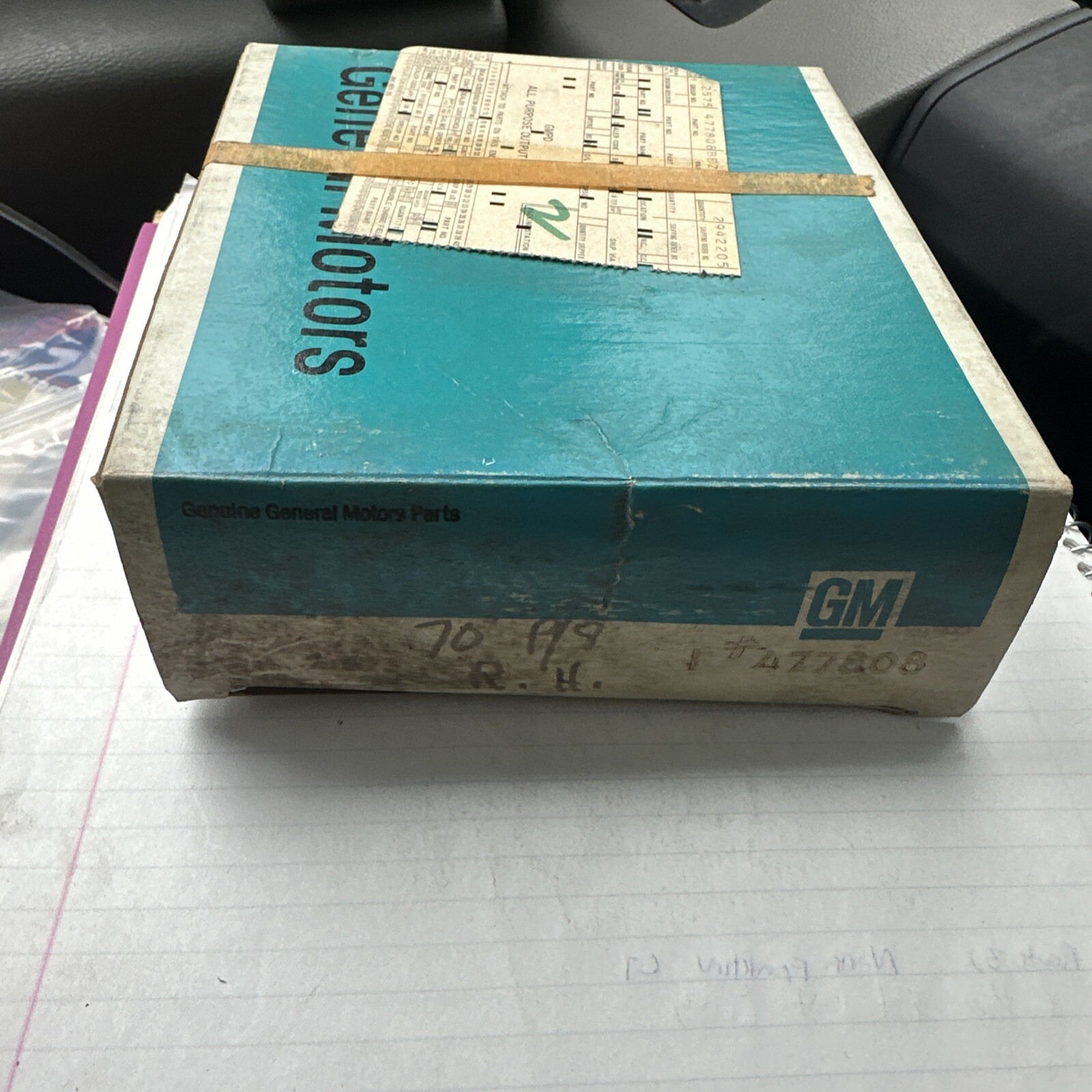 MAKE AN OFFER NOS GM 477808 ORIGINAL GM NOS PART BRAND NEW PART - Image 4