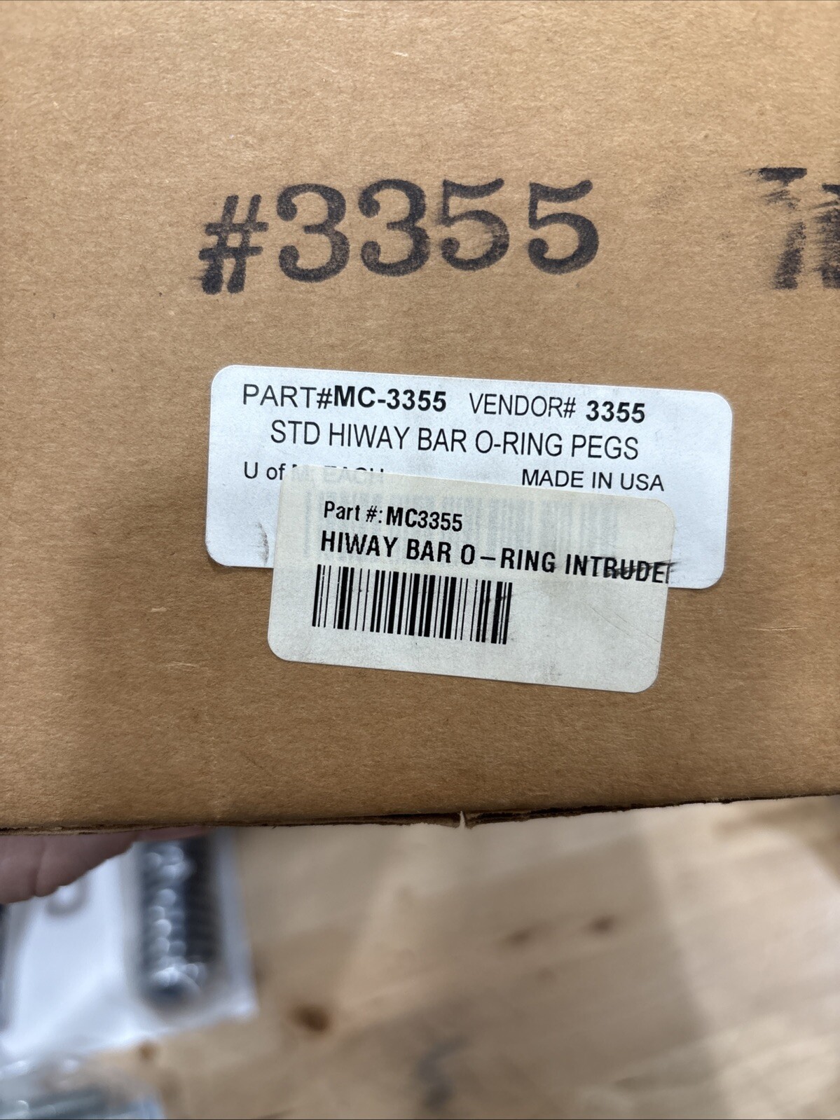 MC Enterprises MC-3355 HIWAY bar W/ Pegs, Hardware, and Instructions - Image 4