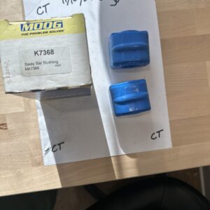 MOOG K7368 Kit Sway Bar Bushing Front New for 300 Dodge Intrepid Chrysler 300M