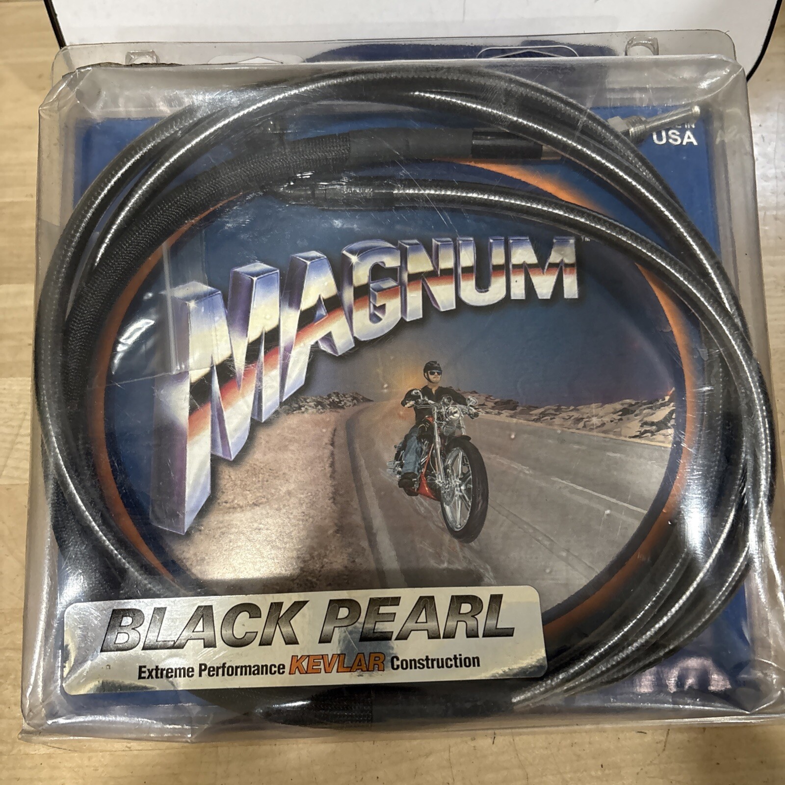 Magnum 76" Black Pearl Hydraulic Clutch Cable ’13+ / 90° 10mm 1132-0780 - Image 3