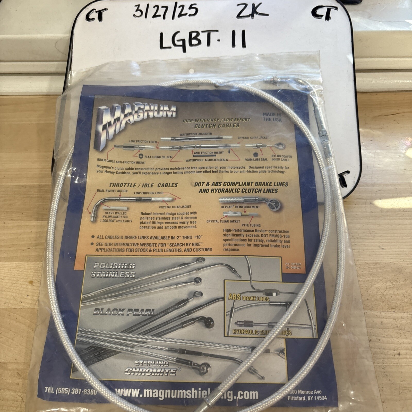 Magnum Chromite Idle Cable 0651-0195 (34214) - Image 4