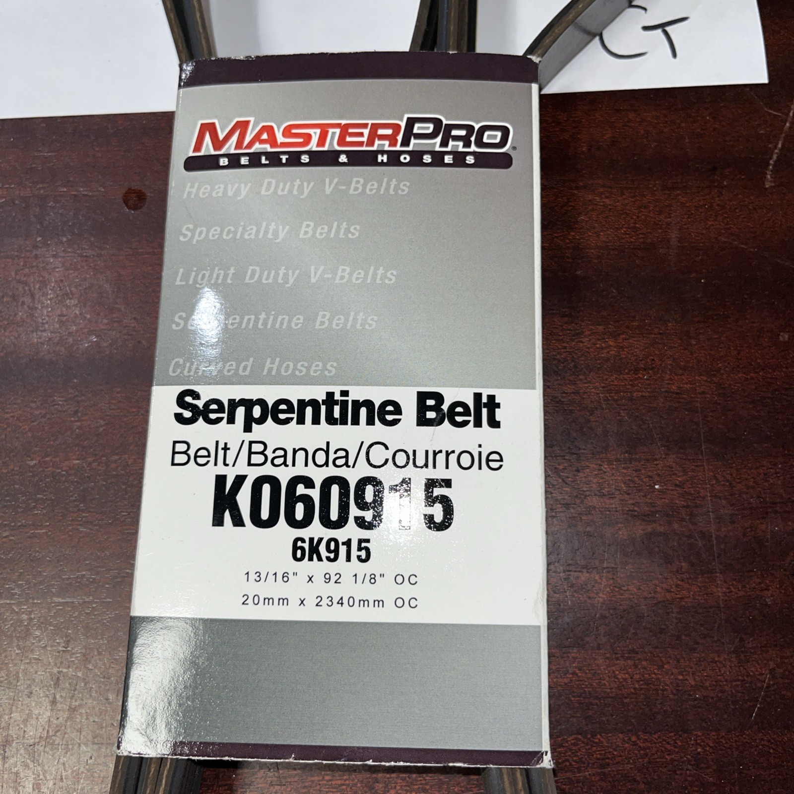 Master pro belt GM 3.8 V6 K060915 - Image 4