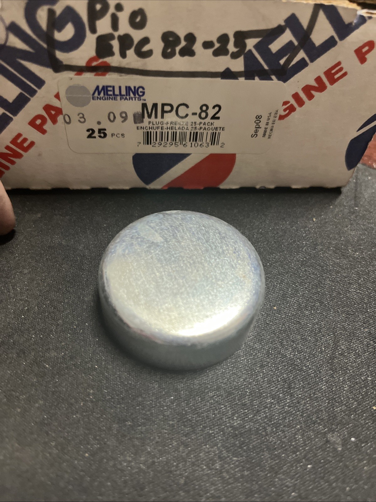 Melling MPC-82 Steel 1-3/4" Expansion Plugs Deep Cup 1 Per Purchase - Image 4