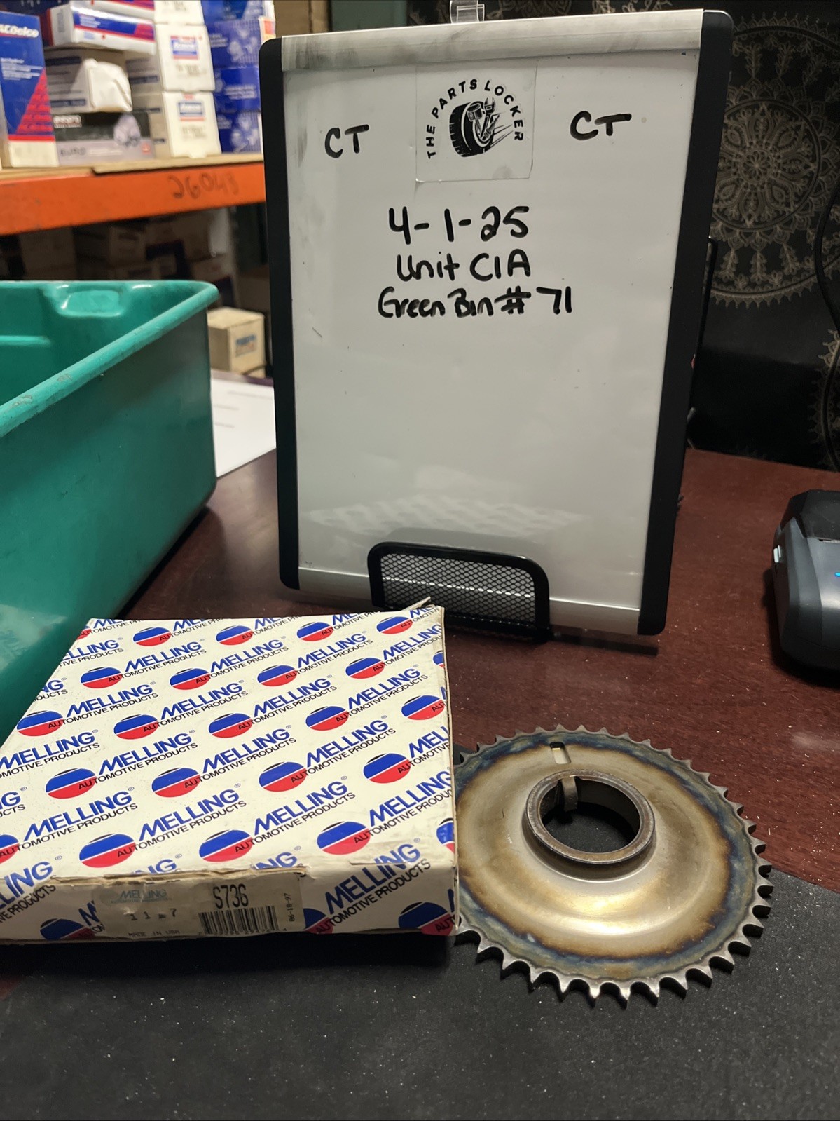 Melling S736 Stock Replacement Camshaft Sprocket