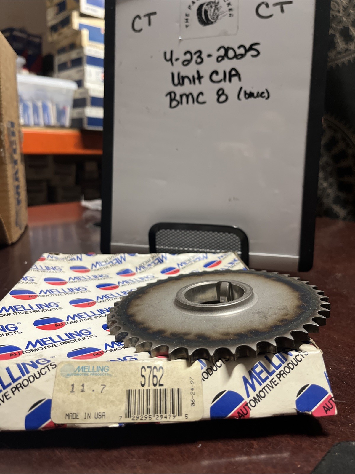 Melling S762 Stock Replacement Camshaft Timing Sprocket